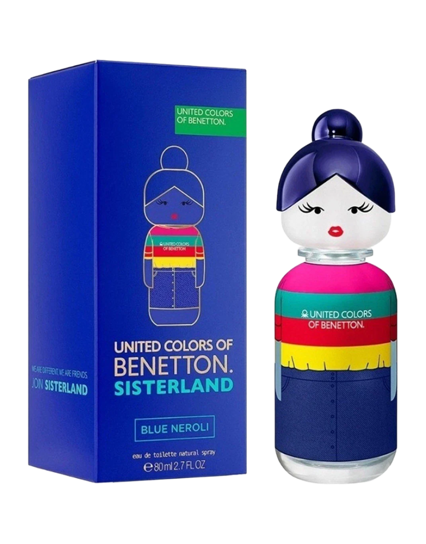 BENETTON SISTERLAND BLUE NEROLI W EDP 80 MLSP