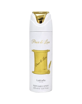 BODY SPRAY LATTAFA PEACE & LOVE 200 MLBS