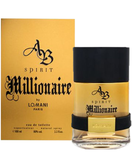 LOMANI AB SPIRIT MILLIONAIRE M EDT 100 MLSP LOMANI AB SPIRIT MILLIONAIRE M EDT 100 MLSP