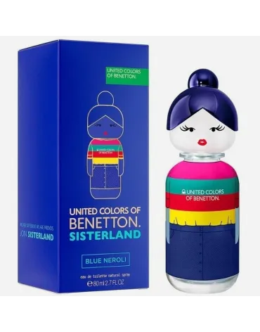 BENETTON SISTERLAND BLUE NEROLI W EDP 80 MLSP