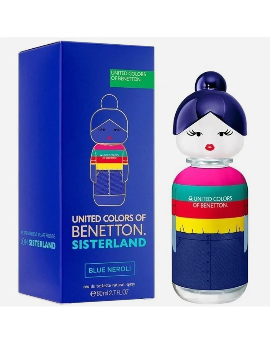 BENETTON SISTERLAND BLUE NEROLI W EDP 80 MLSP