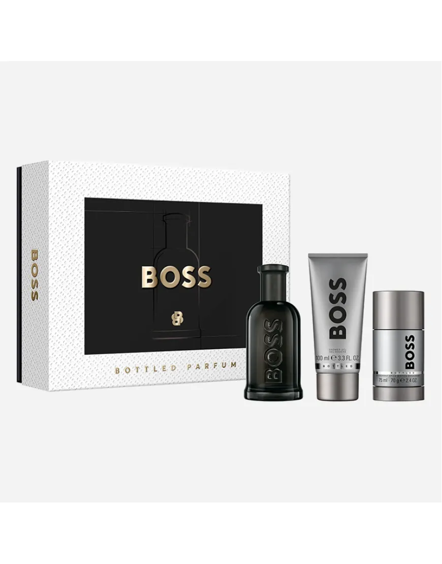 SET BOSS BOTTLED PARFUM 3P 100 MLSP