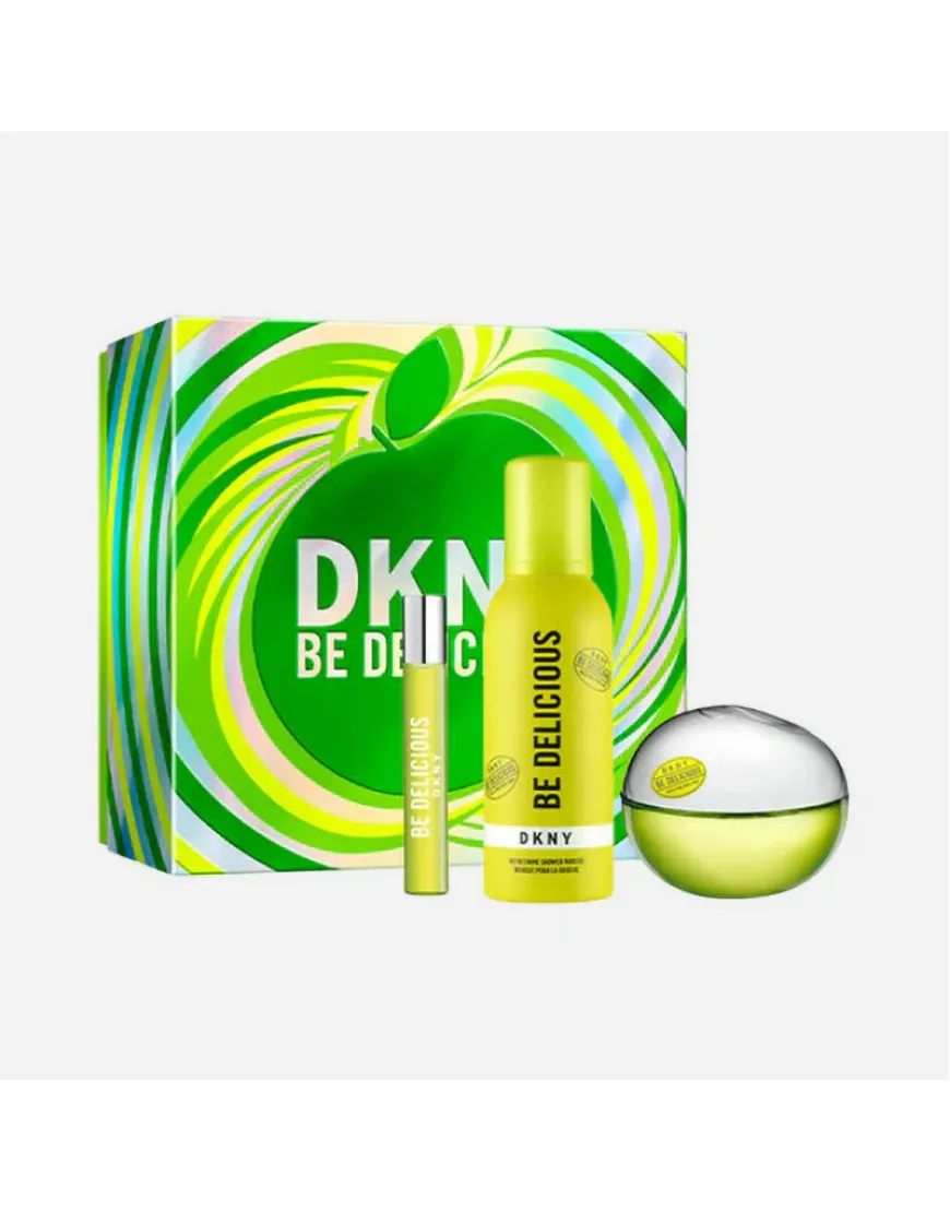 SET DKNY BE DELICIOUS W EDP 3P 100 MLSP 150 MLSG