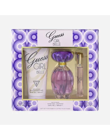 SET GUESS GIRL BELLE EDT 3P 100 MLSP 200 MLBL
