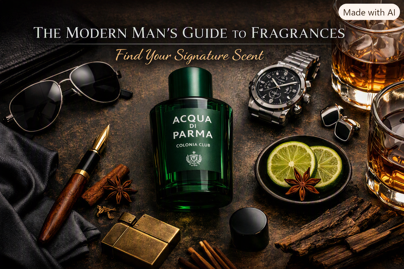 The Modern Man’s Guide to Fragrances: Choosing a Scent That Defines You